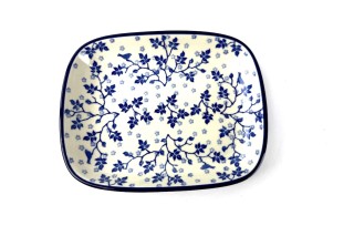 160 Bunzlau Rechthoekige schaal 3206X 160 Schotel Rechthoekig 18,5x15cm